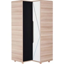 VOX Evolve Jugendzimmer Eckkleiderschrank Oak/white/black/grey -Roba || Pinolino || Träumeland Verkäufe 4002807 3