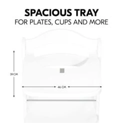 Hauck Alpha Wooden Tray Esstablet -Roba || Pinolino || Träumeland Verkäufe 4007923550540.pt05.alpha wooden tray white