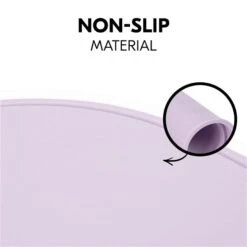 Hauck Highchair Tray Mat Silikon-Platzdeckchen Crab -Roba || Pinolino || Träumeland Verkäufe 4007923551158.pt05.highchair tray mat lavender