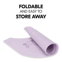 Hauck Highchair Tray Mat Silikon-Platzdeckchen Crab -Roba || Pinolino || Träumeland Verkäufe 4007923551158.pt07.highchair tray mat lavender