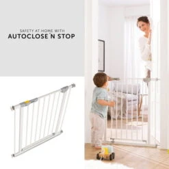 Hauck Autoclose N Stop Schutzgitter -Roba || Pinolino || Träumeland Verkäufe 4007923597255.pt13.autoclose n stop white