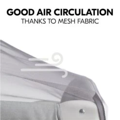 Hauck Travel Bed Canopy Sonnen- & Insektenschutz -Roba || Pinolino || Träumeland Verkäufe 4007923599204.pt05.travel bed canopy grey