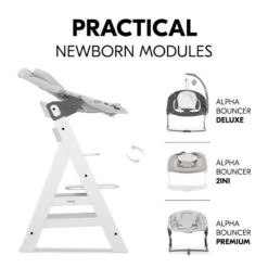 Hauck Alpha+ Hochstuhl -Roba || Pinolino || Träumeland Verkäufe 4007923661444.pt08.alpha creme