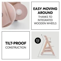 Hauck Beta+B Hochstuhl -Roba || Pinolino || Träumeland Verkäufe 4007923663103.pt03.beta whitewashed