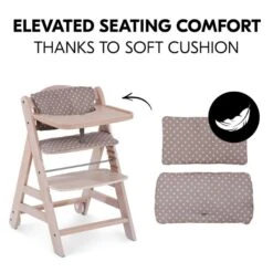 Hauck Beta+B Hochstuhl -Roba || Pinolino || Träumeland Verkäufe 4007923663103.pt05.beta whitewashed