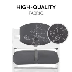 Hauck Highchair Pad Select Sitzkissen Mickey Mouse -Roba || Pinolino || Träumeland Verkäufe 4007923667750.pt03.highchair pad select mickey mouse anthracite