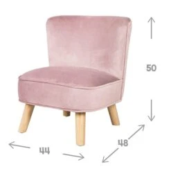 Roba Kindersessel Lil Sofa Mauve Mit Stabilen Holzfüßen Zum Toppreis -Roba || Pinolino || Träumeland Verkäufe 450120ma lil sofas kindersessel info