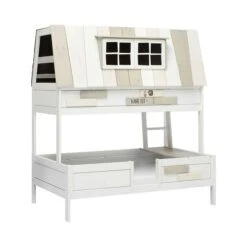 LIFETIME Abenteuerbett My Hangout 140x200 Cm Weiß - Inkl. Deluxe-Lattenrost