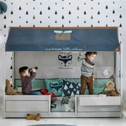 LIFETIME 4 In 1 Hausbett 48611 Leicht Umzuwandeln | 2 Farben Wählbar