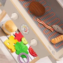 Roba BBQ Grill Aus Holz Mit 14-teiligem Stoffzubehör -Roba || Pinolino || Träumeland Verkäufe 480212zu grill 04