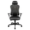 Topstar Sitness RS Bürostuhl Schwarz Inkl. Armlehen & Kopfstütze - Schnell Lieferbar