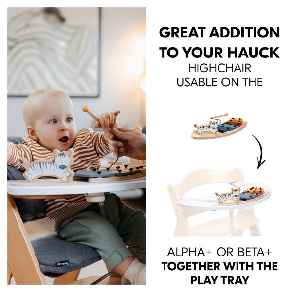 Hauck Play Music Musikspielzeug Aus Holz Für Alpha+ Spielbrett Zebra 7 Hauck Play Music Musikspielzeug Aus Holz Für Alpha+ Spielbrett Zebra – Bild 7