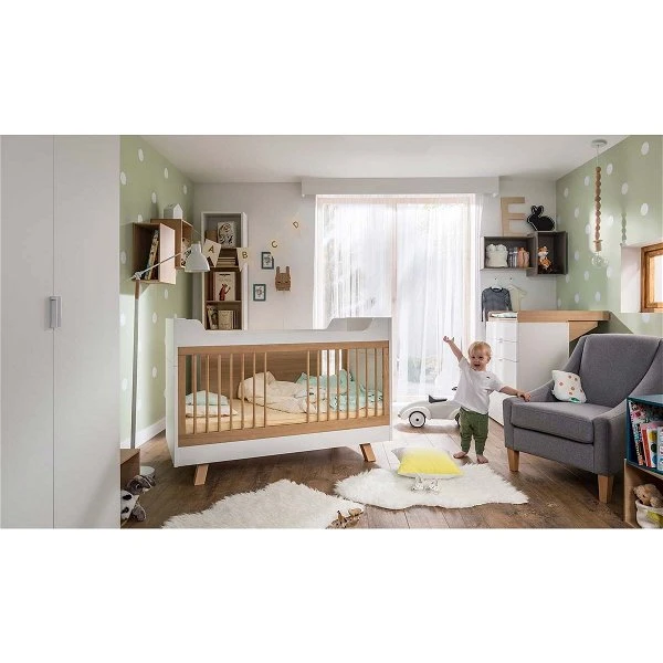 VOX 4 You Babyzimmer 70x140 2-türig White/oak 1 VOX 4 You Babyzimmer 70x140 2-türig White/oak