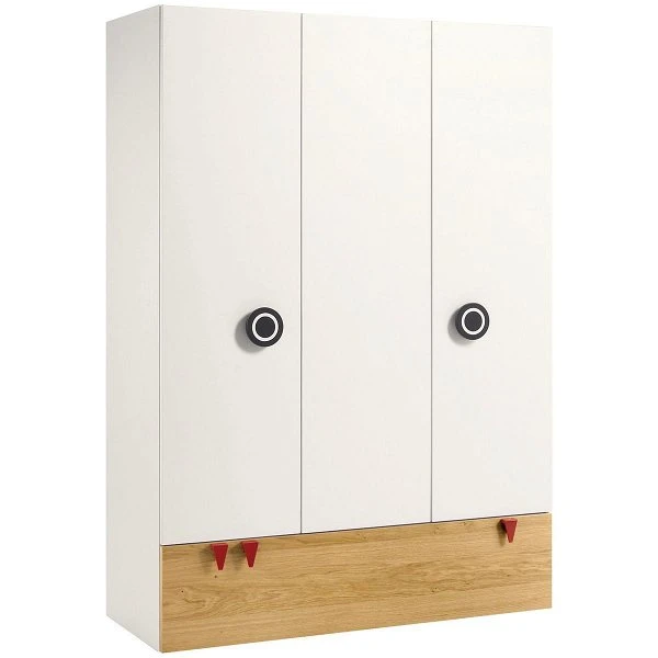 Hülsta Now! Minimo Kleiderschrank 3türig Schublade In Schneeweiß/Natureiche 1 Hülsta Now! Minimo Kleiderschrank 3türig Schublade In Schneeweiß/Natureiche