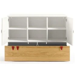 Hülsta Now! Minimo Kinderzimmer 3türig Schneeweiß/Natureiche Inkl. Breiter Kommode -Roba || Pinolino || Träumeland Verkäufe 55106 huelsta now minimo 161270f4 gr 10