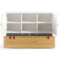 Hülsta Now! Minimo Kinderzimmer 2-türig Schneeweiß/Natureiche Inkl. Wickelaufsatz -Roba || Pinolino || Träumeland Verkäufe 55106 huelsta now minimo 161270f4 gr 7