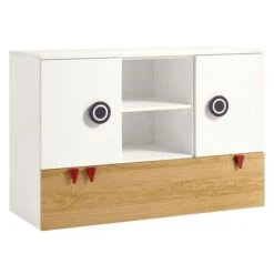 Hülsta Now! Minimo Kinderzimmer 2-türig Schneeweiß/Natureiche Inkl. Breiter Kommode -Roba || Pinolino || Träumeland Verkäufe 55106 huelsta now minimo 161272f4 gr 9
