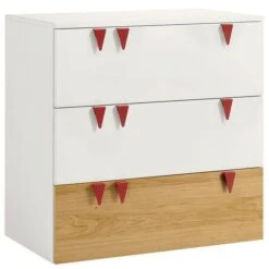 Hülsta Now! Minimo Kommode 3 Schubladen Natureiche Schneeweiß -Roba || Pinolino || Träumeland Verkäufe 55926 huelsta now minimo 161282f4 7