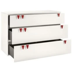 Hülsta Now! Minimo Kommode Breit 3 Schubladen Weiß -Roba || Pinolino || Träumeland Verkäufe 55933 huelsta now minimo 161307f4 gr 4