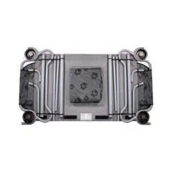 Dog-Bed L Das Camping Hundebett Von Disc-O-Bed Mit Sonnendach Belastbar Bis 91 Kg 17 Dog-Bed L Das Camping Hundebett Von Disc-O-Bed Mit Sonnendach Belastbar Bis 91 Kg -Roba || Pinolino || Träumeland Verkäufe 60001 dog bed l bag open