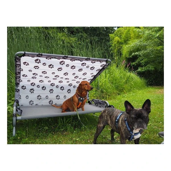 Dog-Bed L Das Camping Hundebett Von Disc-O-Bed Mit Sonnendach Belastbar Bis 91 Kg 3 Dog-Bed L Das Camping Hundebett Von Disc-O-Bed Mit Sonnendach Belastbar Bis 91 Kg – Bild 3