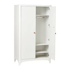 Leander Classic Kinderzimmer Vierteilig Weiß Mit Babybett, Schrank, Kommode Und Wickelaufsatz -Roba || Pinolino || Träumeland Verkäufe 640220 03 leander classic wardrobe white 7