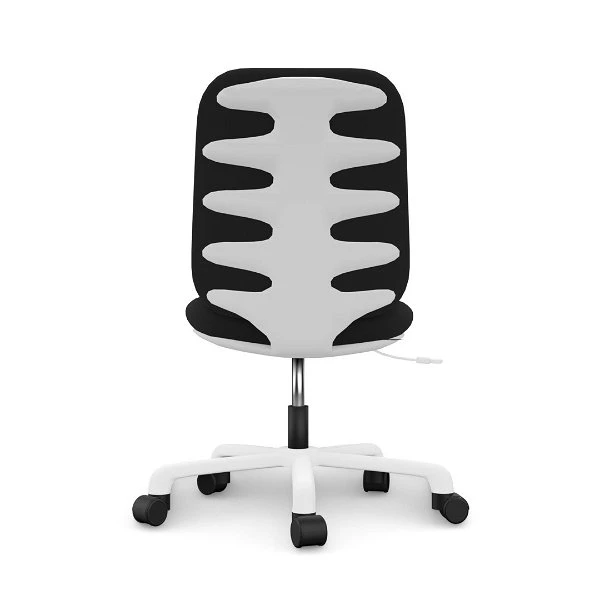 LIFETIME Bürostuhl Comfort Schwarz/weiß Schreibtischstuhl Für Kinder 2 LIFETIME Bürostuhl Comfort Schwarz/weiß Schreibtischstuhl Für Kinder – Bild 2