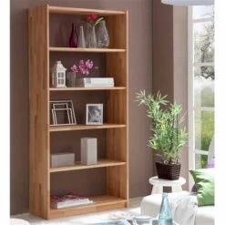 Ticaa Standregal Simon 179 Cm Buche Massiv Natur