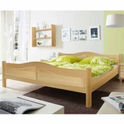 Ticaa Rita Einzelbett Kiefer Natur 140 X 200 Cm Massivholz