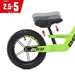 Berg Biky Cross Green Laufrad 5 Berg Biky Cross Green Laufrad -Roba || Pinolino || Träumeland Verkäufe 8715839077797 05 berg biky crossgreen zadelverstelling