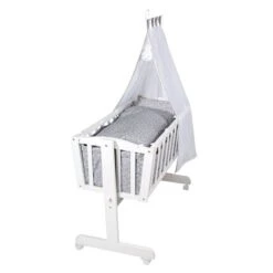 Roba Komplettwiegenset Weiß Inklusive Textiler Ausstattung Miffy