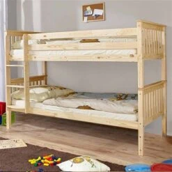 Ticaa Sammy Etagenbett Kiefer Natur Massivholz