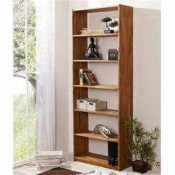 Ticaa Standregal 214 Cm Eiche Massiv Natur