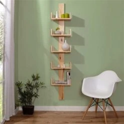 Ticaa Wandregal Pepe Kiefer Massiv Natur