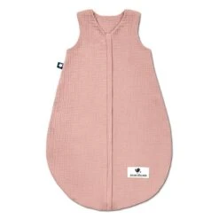 Zöllner Sommerschlafsack Musselin Dusty Rose Baumwolle - Größe Wählbar 56 - 110