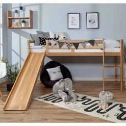 Ticaa Rene Rutschbett Buche Natur Massivholz