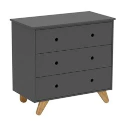 Nature Kid Ancona Kommode Grau Drei Schubladen -Roba || Pinolino || Träumeland Verkäufe ancona kommode grau 1 2