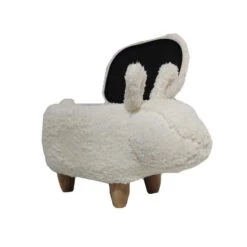 Nature Kid Tierhocker Hase Weiß Mit Staufach Weich Gepolsterter Sitzhocker Für Kinder -Roba || Pinolino || Träumeland Verkäufe artkid tierhocker hase wei 1