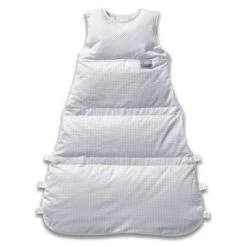 Artländer ARO Vario Baby Schlafsack Daune 80 Cm (70-80 Cm) Vichy Karo Silber Creativ Line