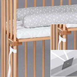 Babybay Boxspring XXL Beistellbett Natur Lackiert -Roba || Pinolino || Träumeland Verkäufe babybay boxspring xxl beistellbett natur lackiert 168101 005