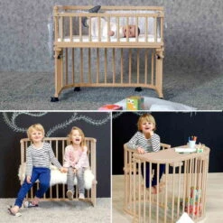 Babybay Maxi Comfort Plus Beistellbett Natur Lackiert Extra Belüftet -Roba || Pinolino || Träumeland Verkäufe babybay maxi comfort plus beistellbett natur lackiert 190111 004