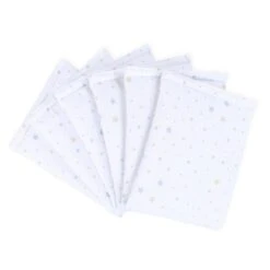 Babybay Nestchen Ultrafresh Piqué Für Original Weiß, Mit Sternemix Sand/azurblau