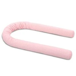 Babybay Nestchenschlange Organic Cotton Rose, Mit Sternen Weiß