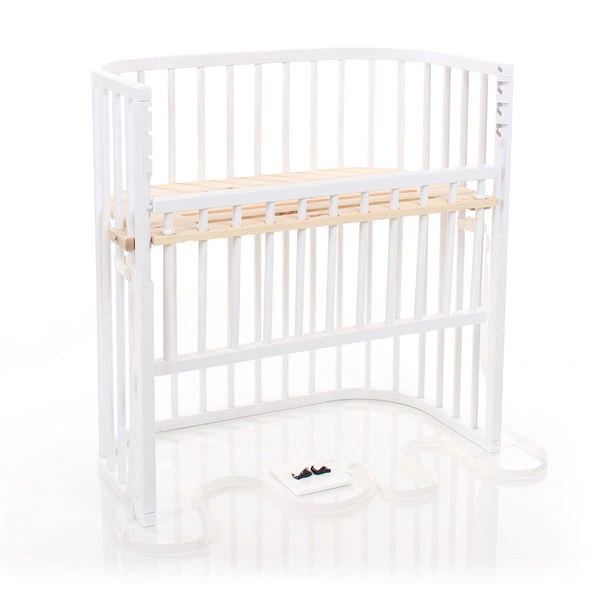 Babybay Boxspring Beistellbett Weiß Zirbelkiefer Stillbett - Zum Aktionspreis – Bild 2