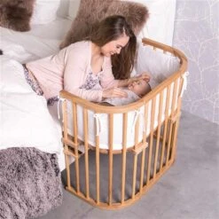 Babybay Original Kernbuche Geölt Belüftet Stillbett Beistellbett Zum Aktionspreis