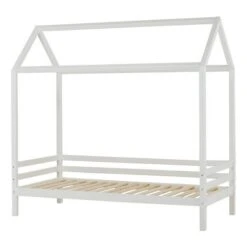 Hoppekids Hausbett ECO Dream 90x200cm Weiß - Viel Zubehör Wählbar