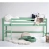 Hoppekids Halbhohes Bett ECO Dream Pale Green 90 X 200 Cm | Zum Toppreis