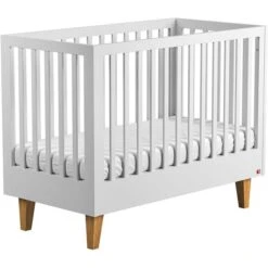 VOX Lounge Babybett 70x140 Weiß/eiche