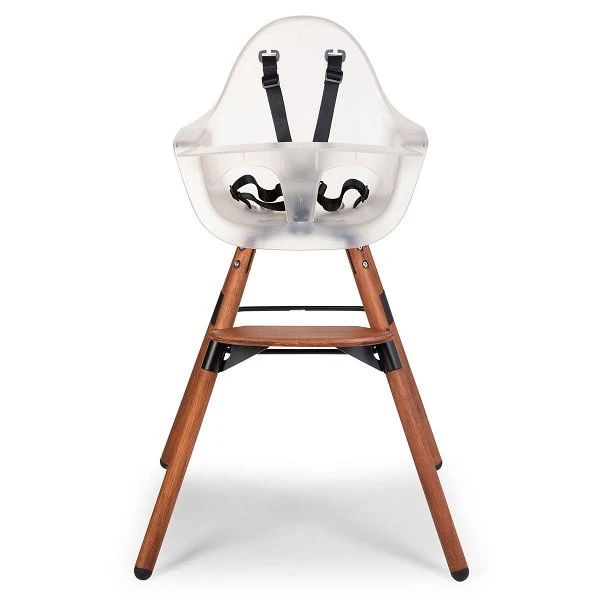 Childhome Evolu 2 Hochstuhl 2 In 1 Natur Dunkel Frosted - Inkl. 5-Punkt-Gurt Und Sicherheitsbügel 3 Childhome Evolu 2 Hochstuhl 2 In 1 Natur Dunkel Frosted - Inkl. 5-Punkt-Gurt Und Sicherheitsbügel – Bild 3
