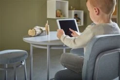 LIFETIME Chill Hocker - Frosted Blue Metallgestell & Weiche Polster -Roba || Pinolino || Träumeland Verkäufe chill foto 2